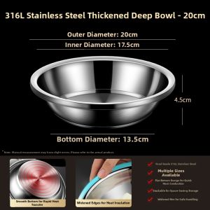 Multi-use Stainless Steel Dish
