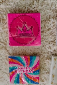 Party Napkin / Serviette (Paper) - Colour Floral Print [NSP001]