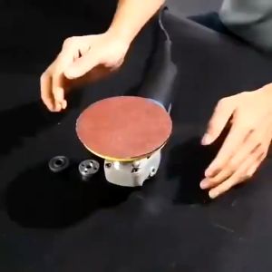 Amplas Tempel Amplas Bulat Velcro SAND PAPER / AMPELAS BUAT GERINDA GRID 60 80 100 120 180 240 4" Inch