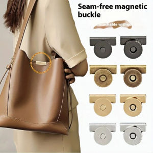 12pcs Seamless Magnetic Button Magnet Buckle Hidden Button Snap Button for Shoulder Bag Wallet Clothes DIY Craft Accessories