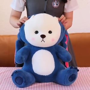 White Bear Cosplay Stitch Lotso Kuromi Hoodie Plush Toy Teddy Bear Plushie Plush Doll Toys Soft Stuffed Toys 白熊史迪奇库洛米