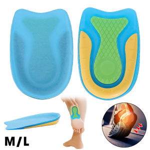 Silicone Gel Heel Pad Foot Pain Relief U-Shape Heel Cushion Inserts For Shoes Heel Protector Plantar Fasciitis Insole