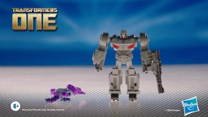 Transformers One Race and Blast Converting Action Figure 5.5" Megatron for Kids Ages 6 & Up