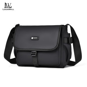 LouisWill Shoulder Bag Fashion Waterproof Shoulder Bag Messenger Bag Travel Bag Cross Body Bag Lightweight Casual Bag Leisure Sport Street Bag