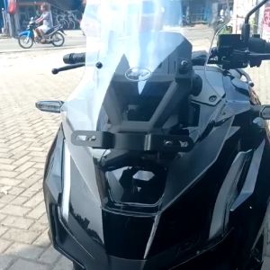 Visor Windshield Honda ADV 150 ADV 160 New 2022 Model YDP Warna Smoke Rayben dan Hitam