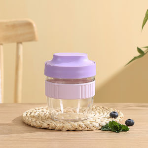 Portable Breakfast Cup Sealed Salad Cup with Lid Spoon Takeout Fruit Vegetable Light Food Milk Cup Overnight Oats Cup