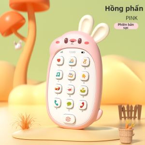 ZHUOLESHI | Đồ Chơi Điện Thoại Nhạc Giáo Dục Có Thể Gặm