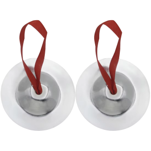 IRIN | 2 Chiếc Chũm Chọe Trống Sắt Chuyên Nghiệp Nhỏ Bộ Gõ Ngón Tay Chũm Chọe Để Giải Trí Vui Vẻ Nhạc Cụ Bền Đẹp