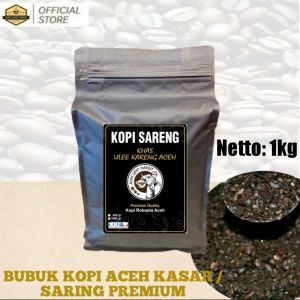 KOPI ACEH ULEE KARENG 1kg BUBUK KASAR ROBUSTA GAYO ORIGINAL