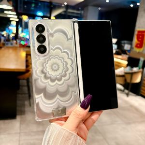 Ultra-Thin Shockproof Magnetic Samsung ZFold7 Phone Case Full Cover Dual Axis Luxury Fashion Business Simple Design