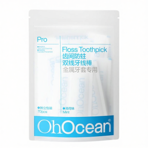 HUXIHAIYANG | Orthodontic Specific Fluoride Double Thread Floss Picks