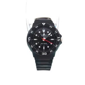 Q&Q WATCH RUBBER 10BAR WATER RESIST V07A-010VY*