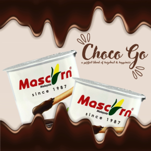 [READY STOCK] Mascorn Choco Go (Hazelnut Spread With Cocoa & Breadstick) 32g