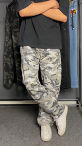 Celana Cargo Loreng Panjang Pria Baggy Pants -Celana Gombrong - Celana Cargo Loreng Terlaris