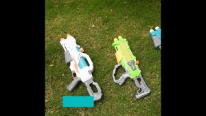 Dual Shoot High Pressure Water Gun Blaster Long Range Water Gun