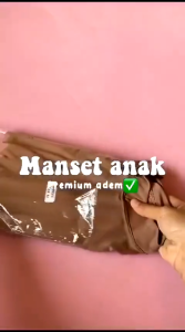 Kaos Manset Anak Usia 1-13 Tahun Baju atasan Mangset Anak Bahan Spandek Balon/Jersey