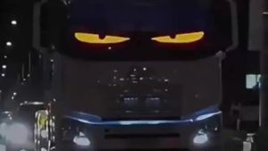 Demon Eyes Car LED Logo APP LED Matrix Pixel Panel Night Light Led Eyes for Truck DIY Programmable Flexible Display