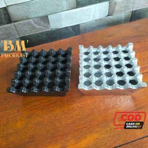 Asbak Unik Mewah Lubang 25 Asbak Hotel 1 pcs Asbak Kotak Almunium Asbak Aesthetic