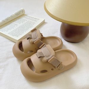 Mới Phong Cách Hàn Quốc Dép Trẻ Em Thoáng Khí Nhẹ Giày Slip-on Đi Biển Cho Bé Tập Đi Bé Trai Và Bé Gái Mùa Hè Bao Ngón Chân Trơn