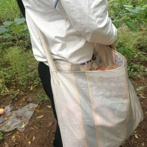 Hiking Bamboo Shoots Special Backpack Outdoor Mountain Apple Sour Haws Fruit Picking Bag Crossbody Waterproof Bag