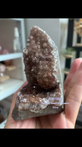 好漂亮的闪🧡✨ 软糖闪亮亮・天然渐彩焦糖黄彩晶原矿 🛋️沙发型 ✨🧡🧡✨ Natural Raw Caramel Yellow Gradient Quartz Cluster 🛋️✨🧡