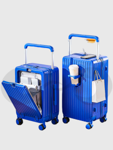 กระเป๋าเดินทางแบบพับได้ขนาดใหญ่พร้อมล้อแบบหมุนได้ ป้องกันการสั่นสะเทือนได้ดี ซิปแบบหนา ด้านหน้าเปิดได้ สายรัดกว้าง สายรัดแบบชาร์จไฟได้