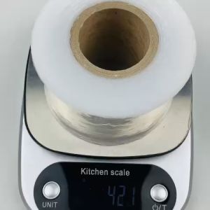 1 Cuộn PE trong 7cm nặng 400gr rộng 7cm độ dầy màng 16 - 17 míc - Shop Út Lớn