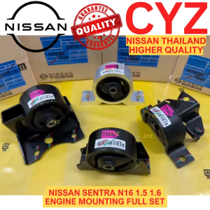 100% THAILAND NISSAN SENTRA N16 1.5 1.6 AUTO ENGINE MOUNTING SET (NISSAN THAILAND)