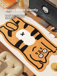 ZHIBAIJIA | Anti-slip Durable Cartoon Tiger Mouse Pad