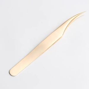 1PC Nhíp Lông Mi Bằng Thép Không Gỉ Loại Bỏ Mụn Đầu Đen Kẹp Cá Heo Siêu Sắc Bén Để Tẩy Lông Nội Sinh