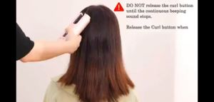 Alat Pengeriting Rambut Otomatis Nirkabel Pintar Perjalanan Alat Pengeriting Rambut Portabel Cordless Automatic Hair Curler Catok Portable Keriting Tanpa Kabel