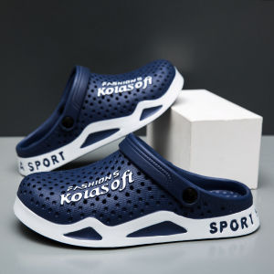 Mens Sandals Comfortable Lightweight Non-Slip Breathable Indoor and Outdoor Eva Slippers Outdoor Garden Shoes Beach Shoes