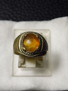 Batu cincin fire opal wonogiri natural