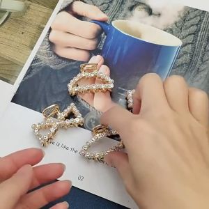 ALENADAY - Jepit Mutiara rambut Korea Mewah Jepitan Bahan Metal Anak & Dewasa ACC32