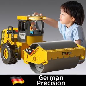 HUPINXIAN | Large Alloy Construction Vehicle Toy Roller