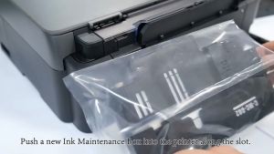Maintenance Cartridge MCG02 Compatible MC-G02 Chip Box Pembuangan tinta / Cip Reset  / Sponge Absorbent Compatible untuk Printer Canon G1020 G2020 G3020 G3060 G4020
