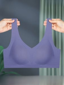 Seamless Prosthetic Breast Silicone Bra Post Mastectomy Special Underwear Fake Breast Artificial Implant Lingerie U-Neck Design