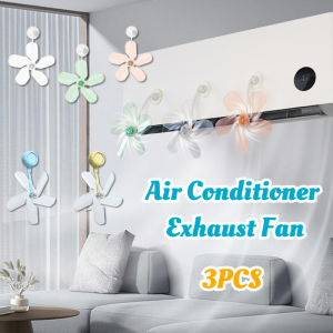 3PCS Vent Deflector Anti-Direct Blowing Suction Cup Air Conditioner Exhaust Fan