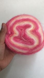 50gr Benang Rajut Mohair Macaron Handicraft Knit Weaving Crochet Knitting Syal Topi Sweater