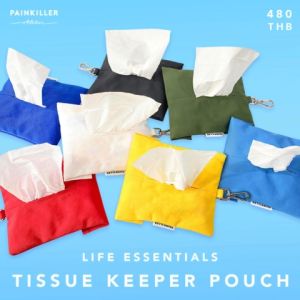 (PAINKILLER) LIFE ESSENTIALS TISSUE / กระเป๋า แฟชั่นผู้ชาย เสื้อผ้าผู้ชาย เพนคิลเลอร์ / men’s fashion menswear PAINKILLER / ACCESSORIES / SALE / SS21