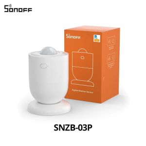 Sonoff | SONOFF SNZB-03P SNZB 03P Zigbee Motion Sensor Human Presence Sensor Local Smart Scene Linkage Via EWeLink APP Need Zigbee Hub