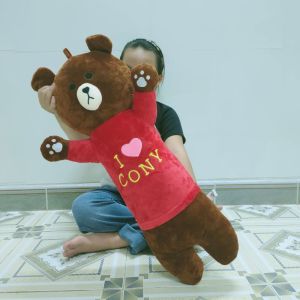 Gấu nâu Brown Bear Doll loại lớn 80cm dễ thương cho bé