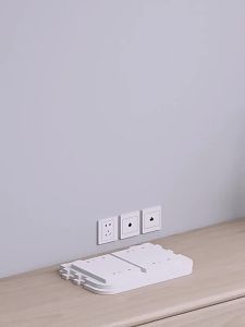 Wall-mounted Perforated Storage Rack Cable Box Projector Router Shelf