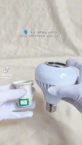 SPEAKER / LAMPU DISCO SPEAKER SERBAGUNA / BOHLAM SPEAKER MUSIK BLUETOOTH 2 IN 1 / LAMPU SPEAKER