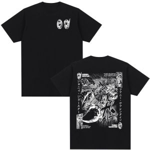 Bandai | Anime JoJo Bizarre Adventure Johnny Joestar Funny Valentine T-shirts Mens Women Clothing Casual Fashion Short Sleeves T Shirts