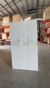 Best Tiigo 3 Doors & 2 Drawers / 3 doors / 2 doors Wardrobe Cabinet