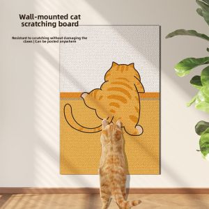YINSHANG | Durable Non-Shedding Wall-Mounted Cat Scratch Pad