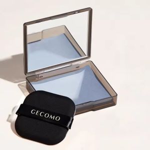 100 Sheets Oil Blotting Papers with Case & Powder Puff Oil Absorbing Sheets Bamboo Charcoal Face Oil Blotting Sheets for Make Up