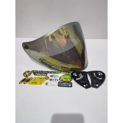 flat visor kyt venom open pnp kyt dj maru / kyt galaxy flat r / kyt galaxy slide / kyt dj maxi bonus rachet + stiker visor