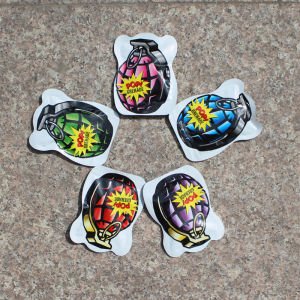 Kids Artificial Self-Explosion Grenade Explosive Mischief Grenade Boy Toy Sound Gun Spoof Trick Firecrackers Bales Burst